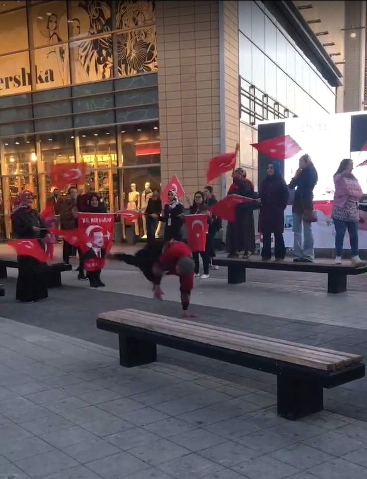 Vatandaştan \'Evet\' Şovu