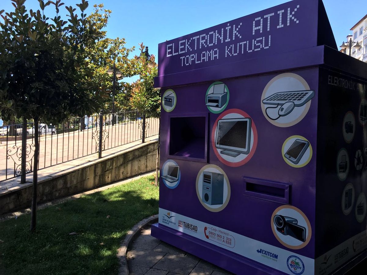 Yenimahalle\'de E-atıklar Dönüştürülecek