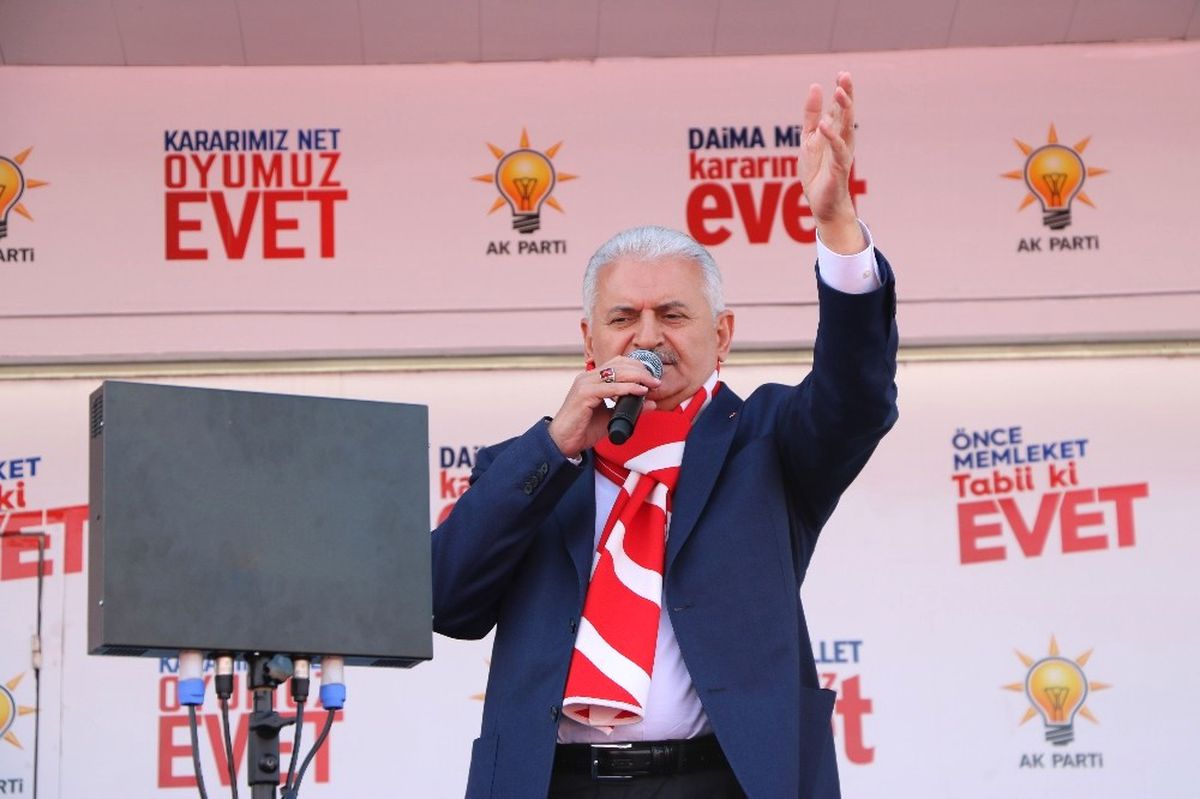 Başbakan Binali Yıldırım: "16 Nisan Darbelerden Kurtulmuş Bir Türkiye\'nin Başlangıcı Olacaktır"
