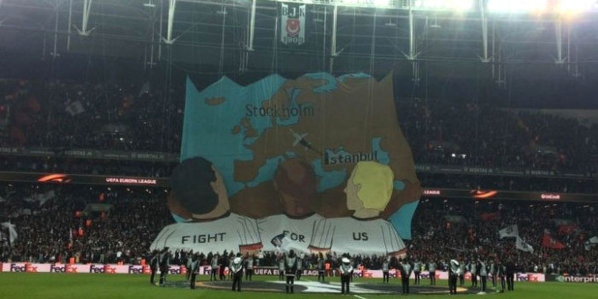 Beşiktaş Taraftarı Lyon\'a Hazırlanıyor