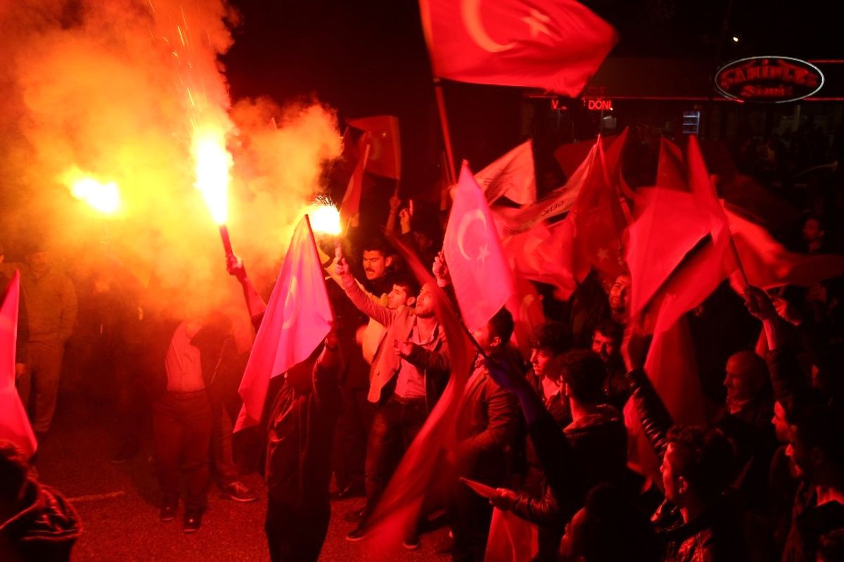 Çankırı\'da Referandum Kutlaması