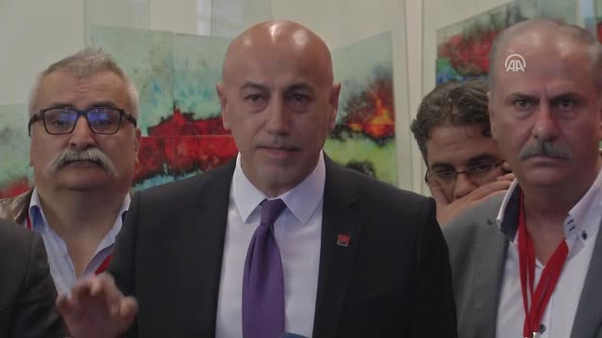 CHP Genel Başkan Yardımcısı Aksünger Açıklaması
