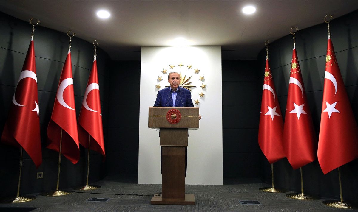 Erdoğan Tarabya\'da Vatandaşlara Hitap Etti
