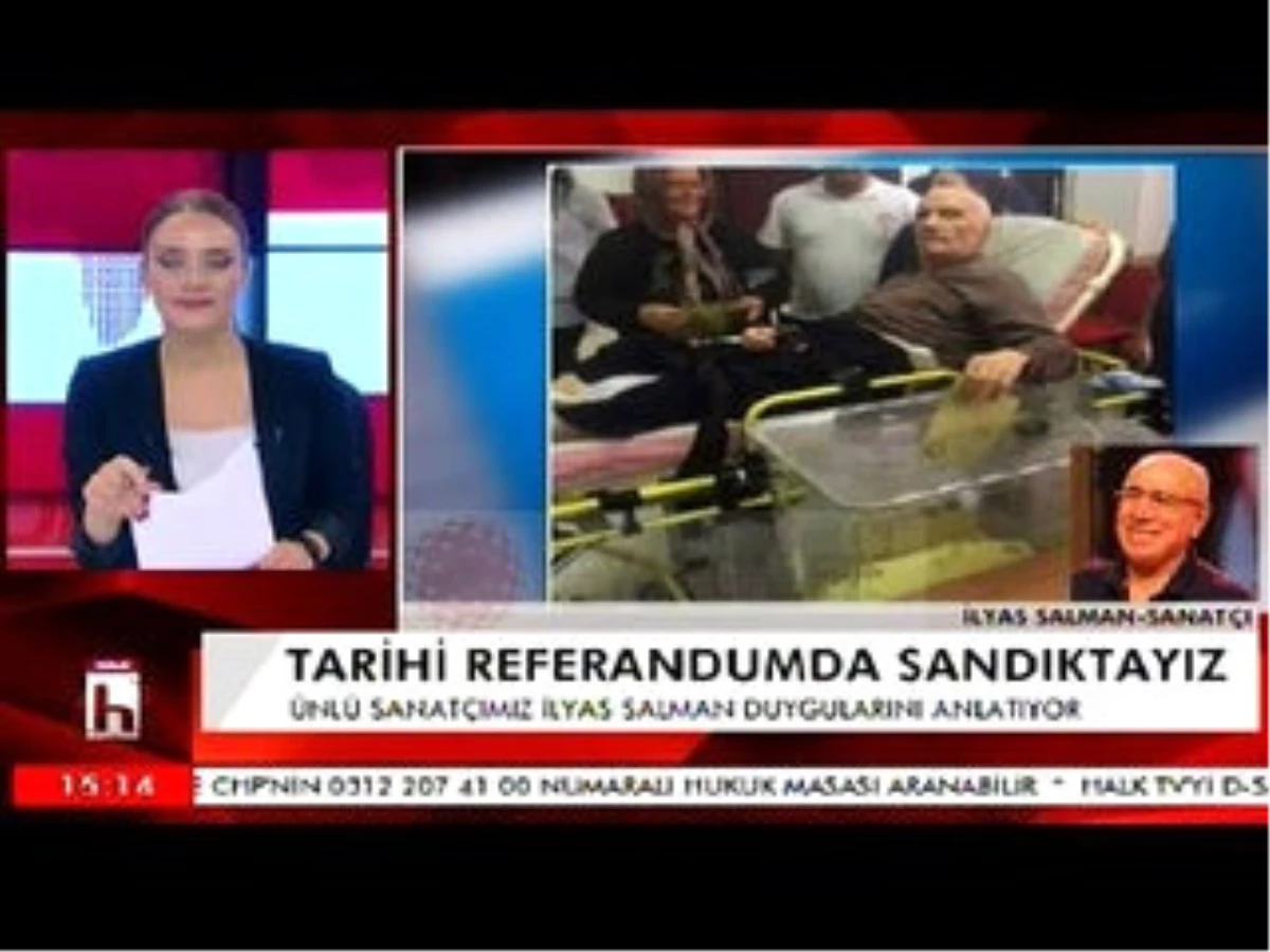 Halk Tv\'de İlyas Salman Seçim Yasağını İhlal Etti!