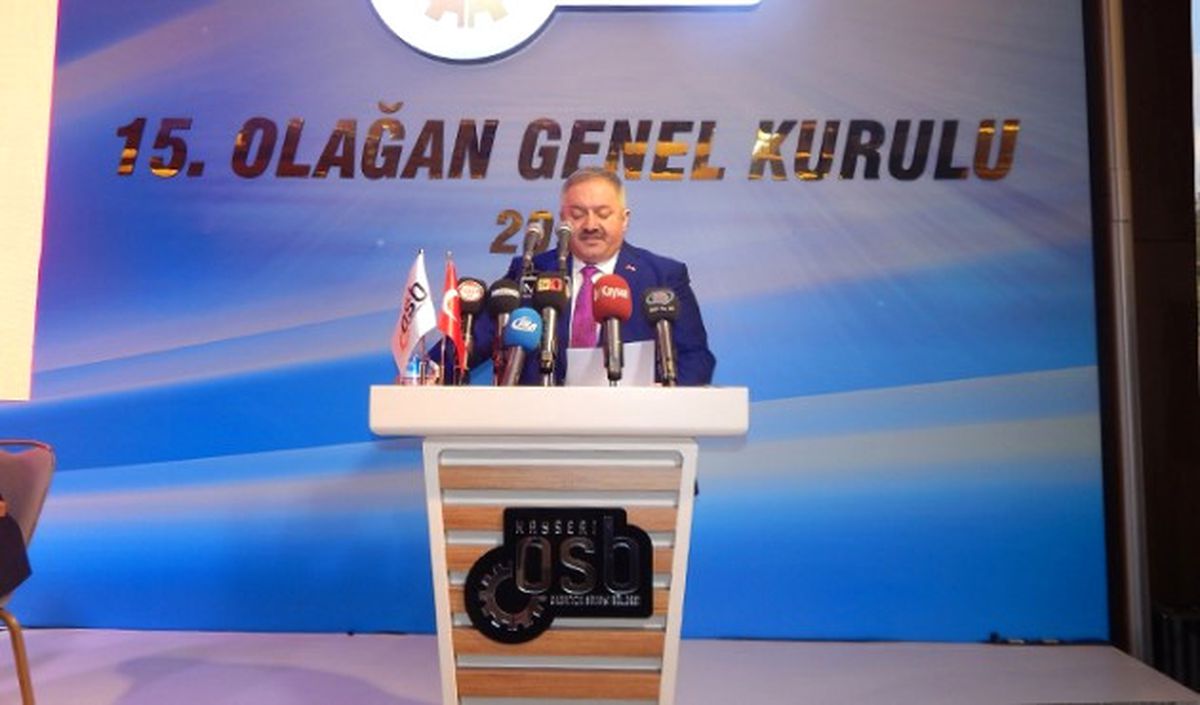 Kayseri Osb\'de Tahir Nursaçan Güven Tazeledi