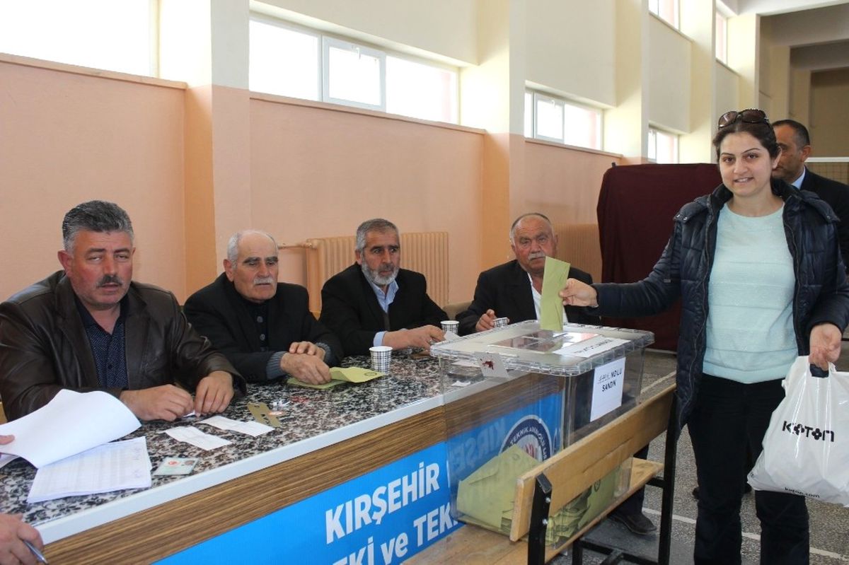Kırşehir\'de 162 Bin Seçmen Sandık Başına Gidiyor
