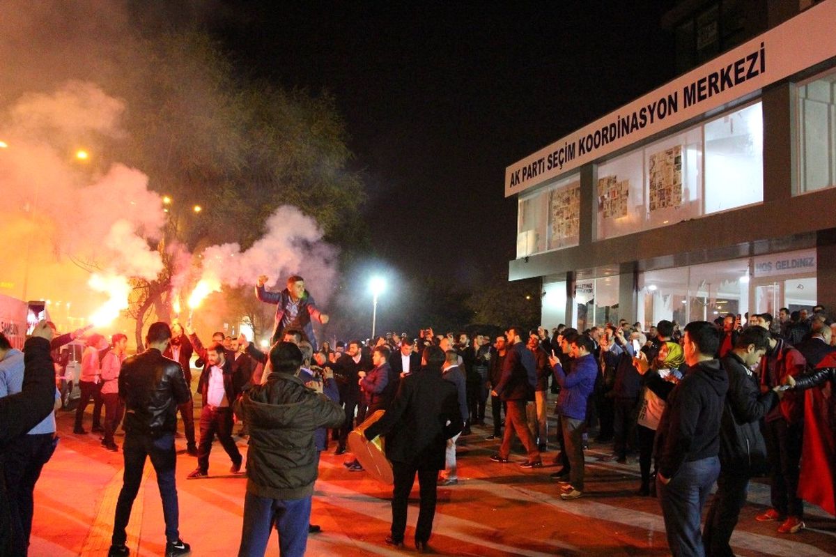 Samsun\'da \'Evet\' Coşkusu