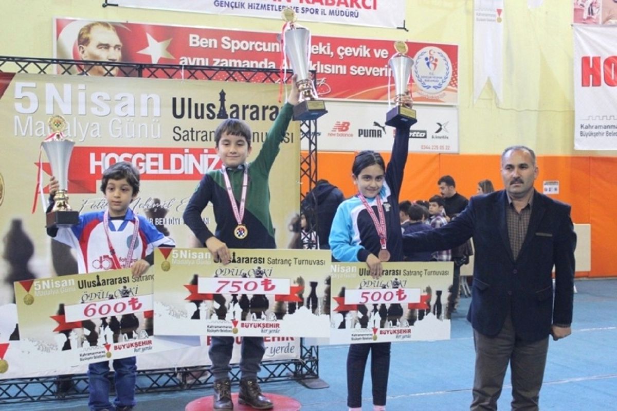 Satranç Şampiyonları Kahramanmaraş\'tan Dört Birincilikle Döndü