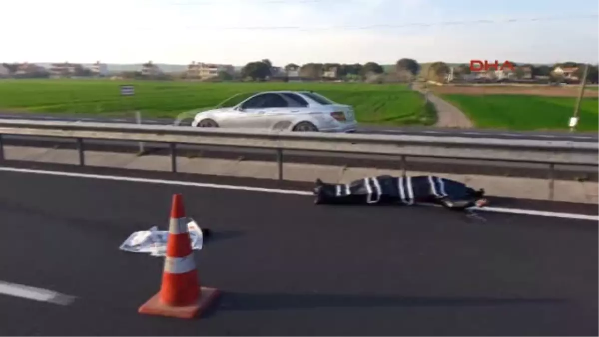 Tekirdağ Motosiklet Yayaya Çarptı 2 Ölü