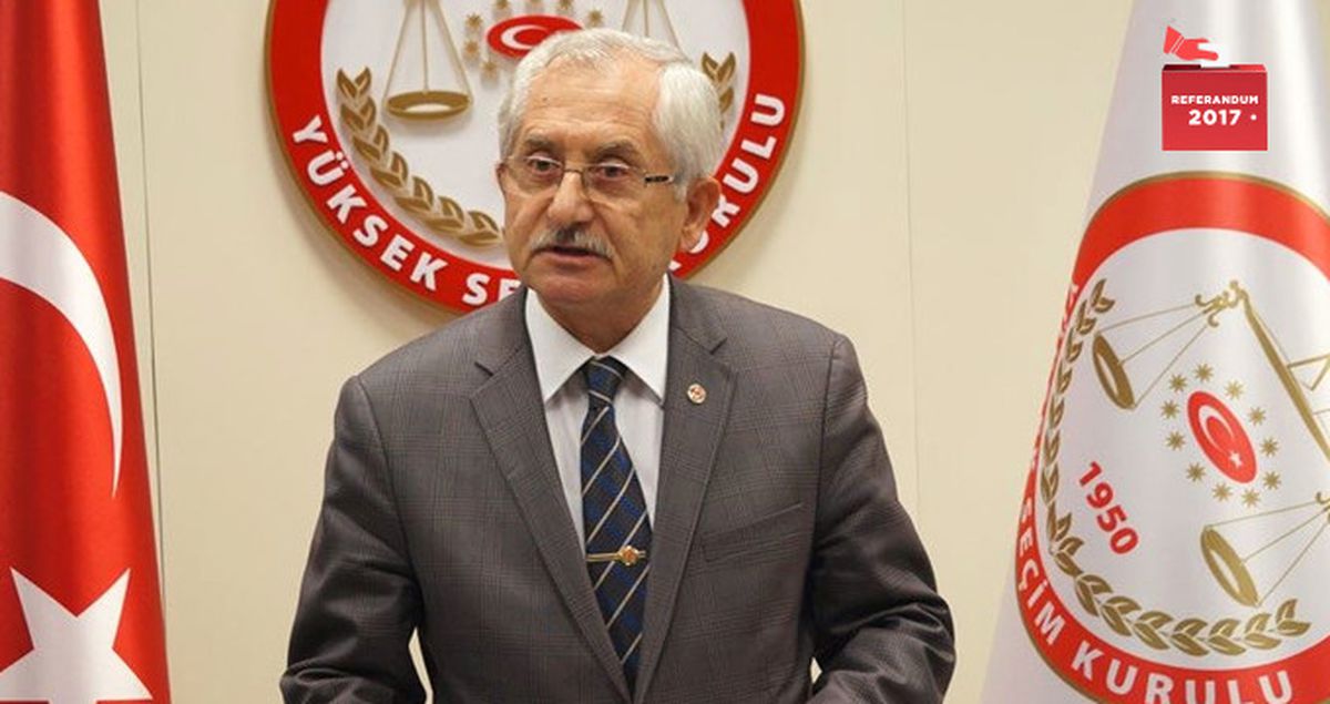 YSK Başkanı Tartışmalara Noktayı Koydu: Maç Oynarken Kural Değiştirmedik