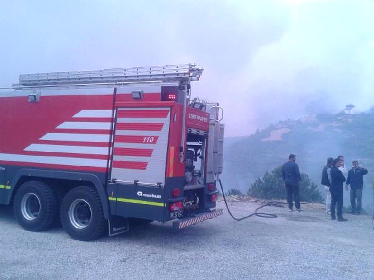 2- Foça\'da Yangın