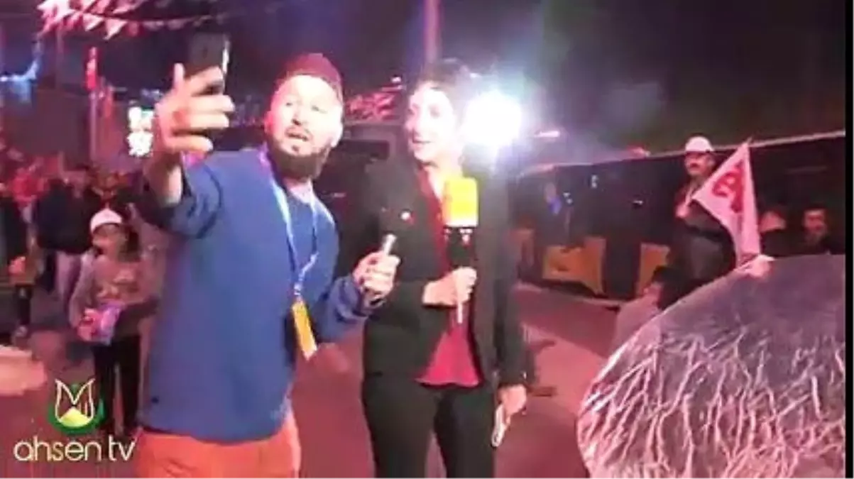 Ahsen Tv Muhabiri, Alman Kanalın Canlı Yayınını Kesti: Nasıl Koyduk Ama