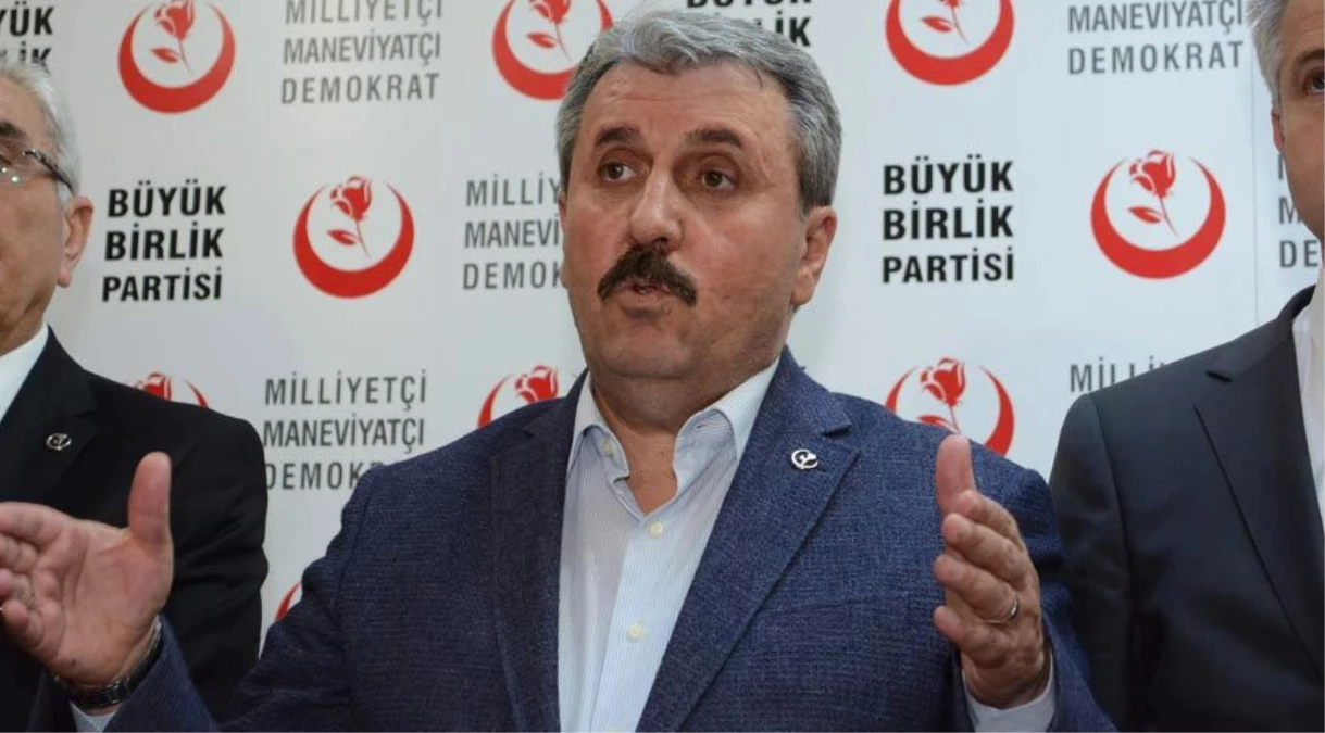 BBP Genel Başkanı Destici : Partimiz \'Evet\' Kararıyla Sonucun Doğrudan Belirleyicilerinden Olmuştur