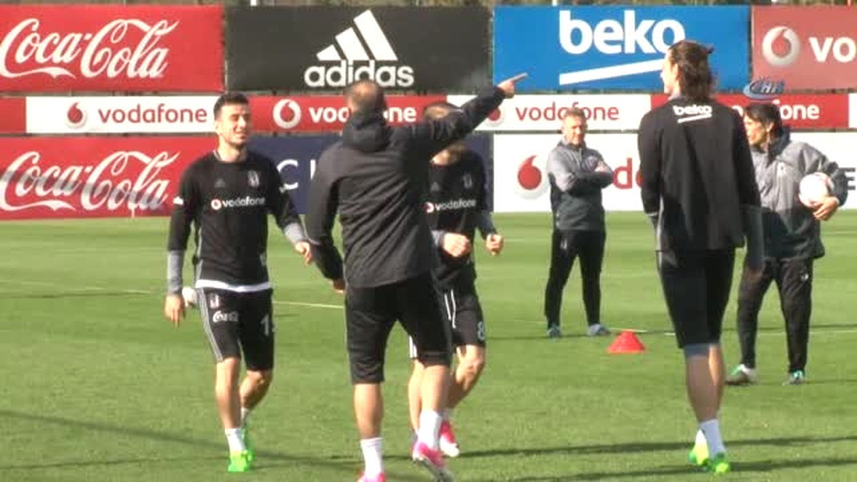 Beşiktaş\'ta Olympique Lyon Maçı Hazırlıkları