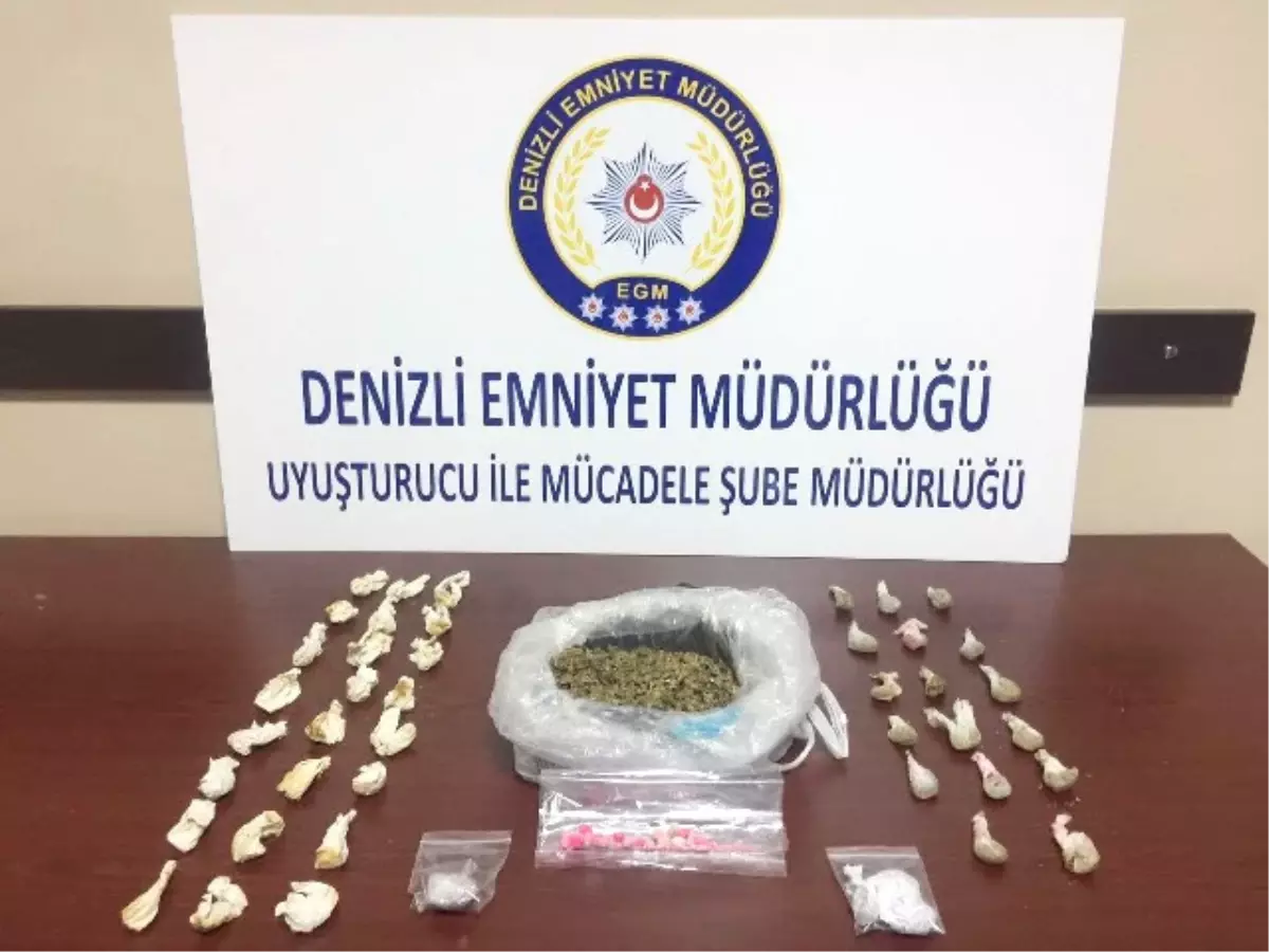 Denizli\'de Uyuşturucu Ticareti Yapan 5 Kişi Tutuklandı