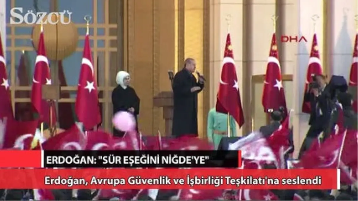 Erdoğan\'dan Agit\'e Tepki: Sür Eşeğini Niğde\'ye!