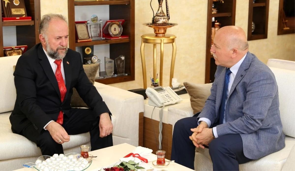 Erzurum İl Müftüsü Sula, Başkan Sekmen\'i Ziyaret Etti