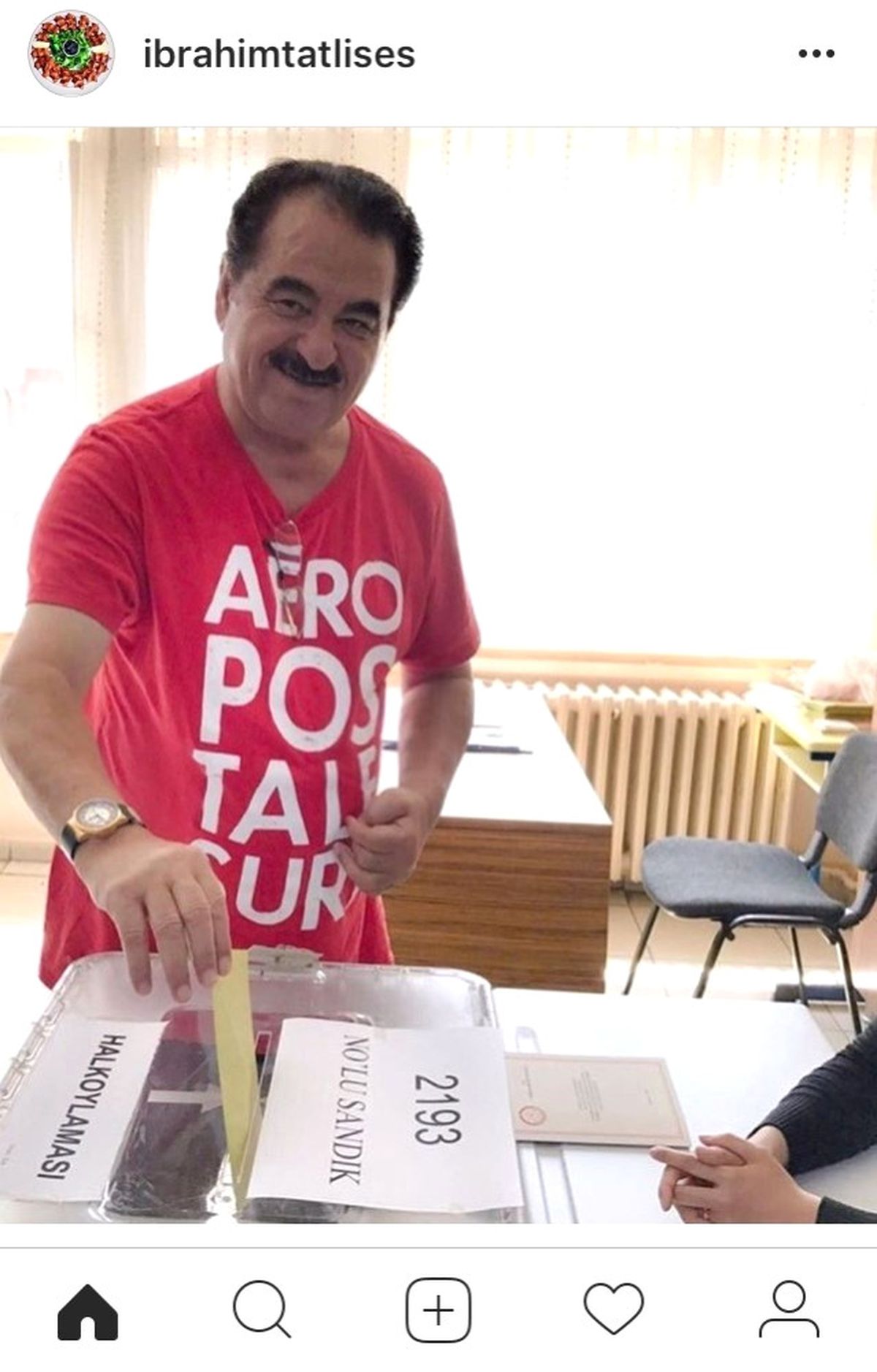 İbrahim Tatlıses Sandık Başında