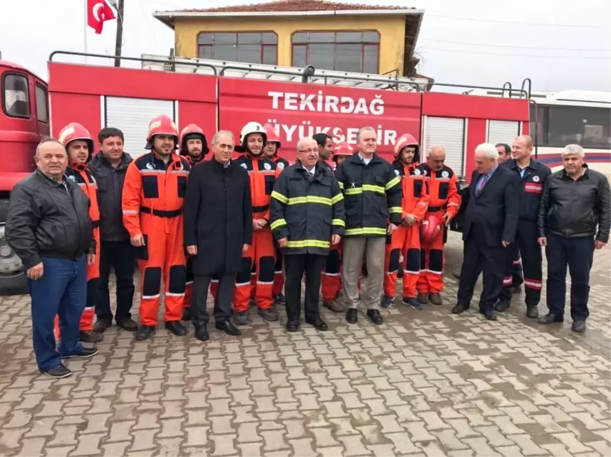 Yangına İlk Müdahale İçin "Gönüllü" Oldular