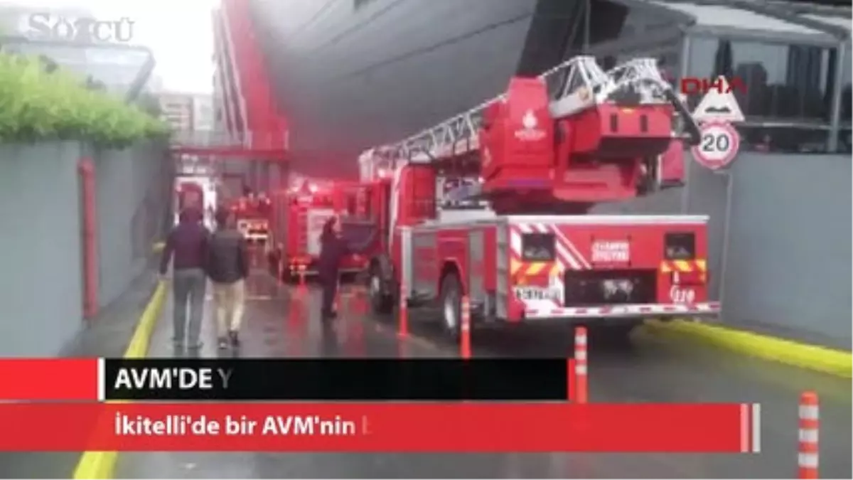 Avm\'de Yangın Paniği