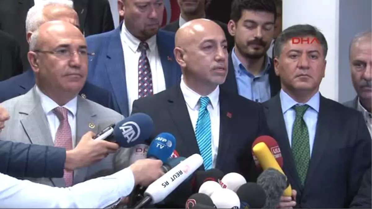 CHP Genel Başkan Yardımcısı Aksünger, Ysk\'da - Aksünger; Ilk Beklentimiz Referandumun Iptal Edilmesi