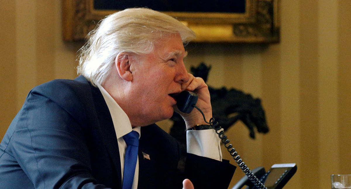Cumhurbaşkanı Erdoğan\'a, ABD Başkanı Trump\'tan Tebrik Telefonu