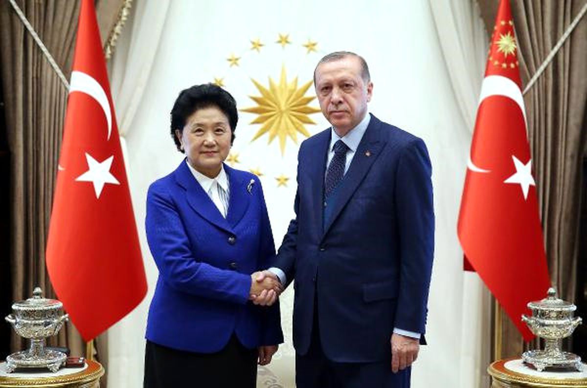 Cumhurbaşkanı Erdoğan, Çin Başbakan Yardımcısı Yandog\'u Kabul Etti