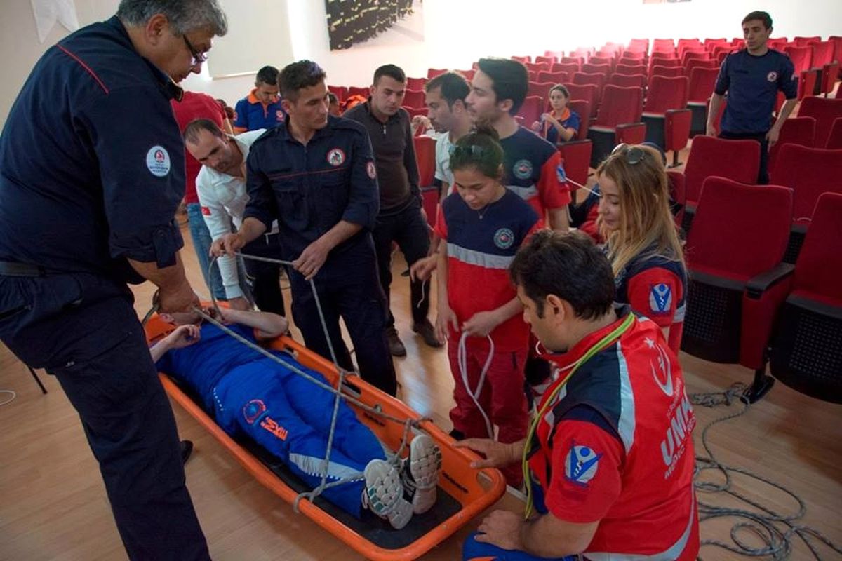 Denizli Umke\'den Gerçeği Aratmayan Tatbikat