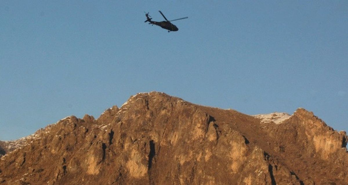 Dha Yurt - Tunceli\'de Helikopter Düştü (4)