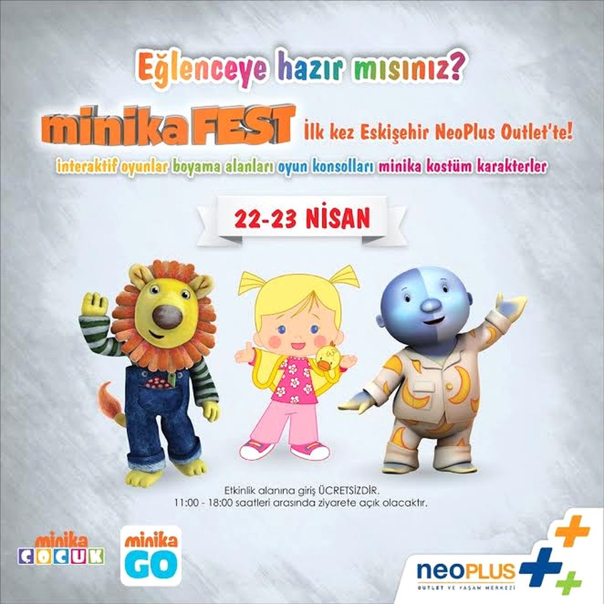 Eğlenceye Hazır Mısınız? Minikafest İlk Kez Eskişehir Neoplus Outlet\'te