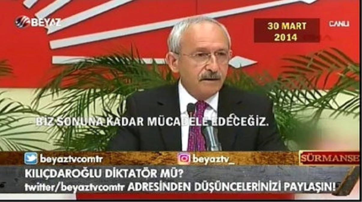 Kılıçdaroğlu\'nun Seçim Yenilgilerinden Sonra Konuşmları