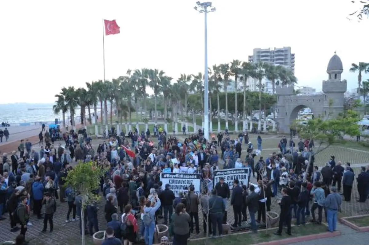 Mersin\'de Ysk Protestosu