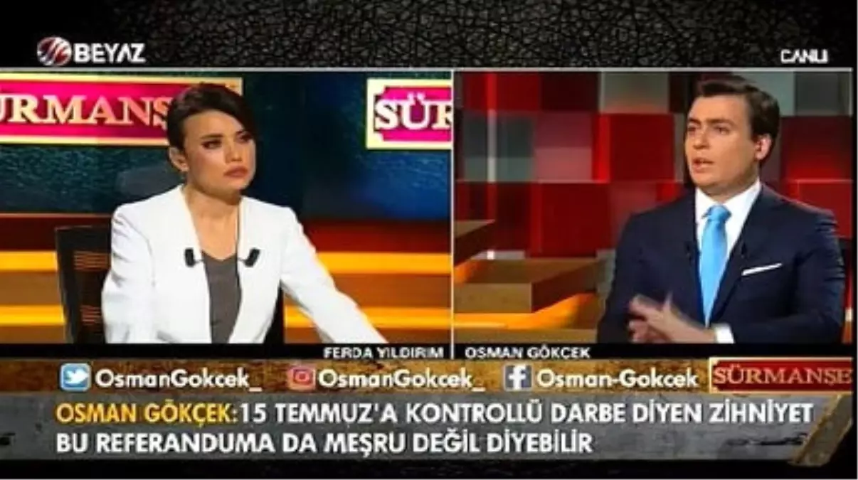 Osman Gökçek: Vatandaşın Oyuna Niye Saygı Duymuyorsunuz?