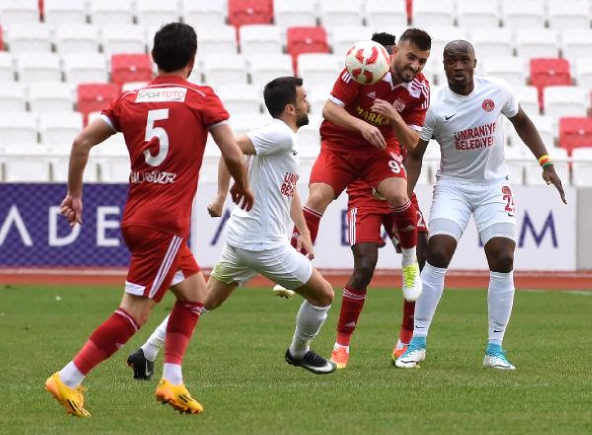 Sivasspor-Ümraniyespor: 0-0