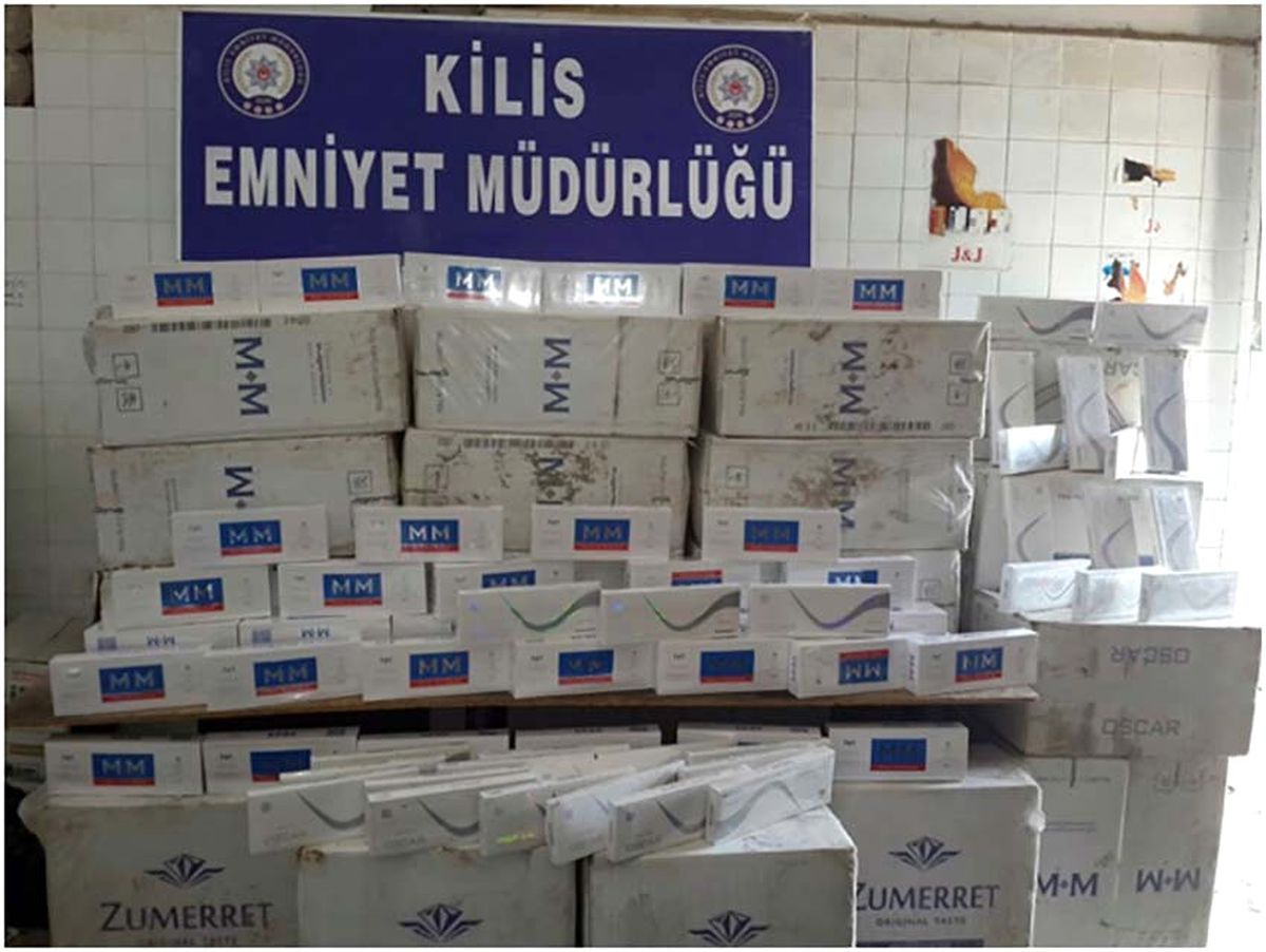 18 Bin 500 Paket Kaçak Sigara Ele Geçirildi