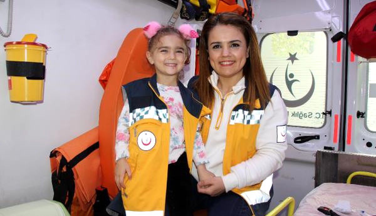 4.5 Yaşındaki Defne İlk Yardımda Uzmanlaştı