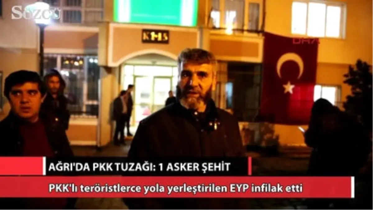 Ağrı\'da Terör Saldırısı: 1 Asker Şehit