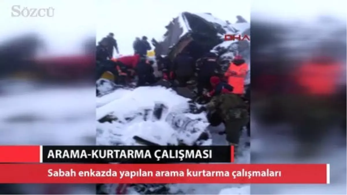 Arama-kurtarma Çalışmasından Görüntü