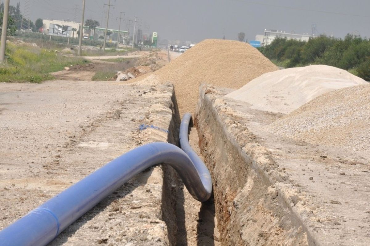 Aski\'den D-400 Karayolu\'na 15 Kilometrelik Yeni İçme Suyu Hattı