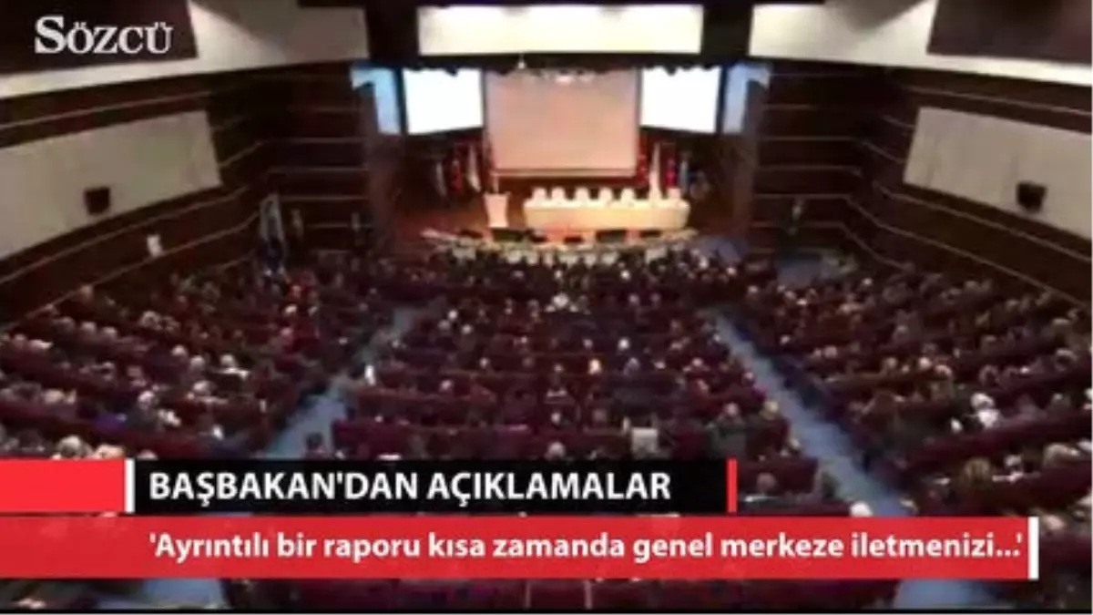 Başbakan \'Hayır\' Raporu İstedi