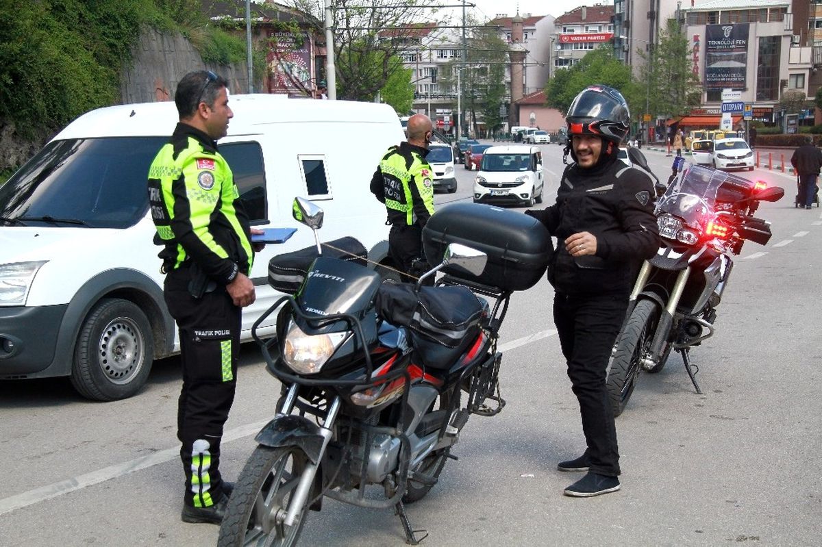 Bursa\'da Motosiklet Operasyonu...