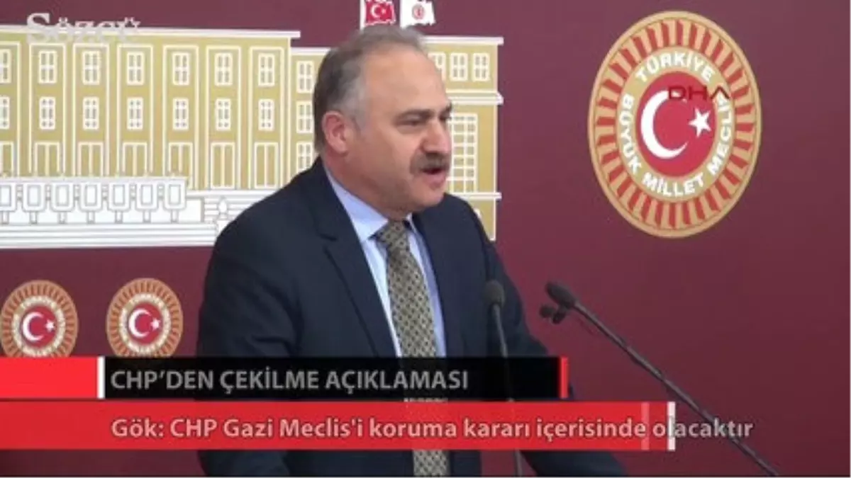 CHP\'den Çekilme Açıklaması