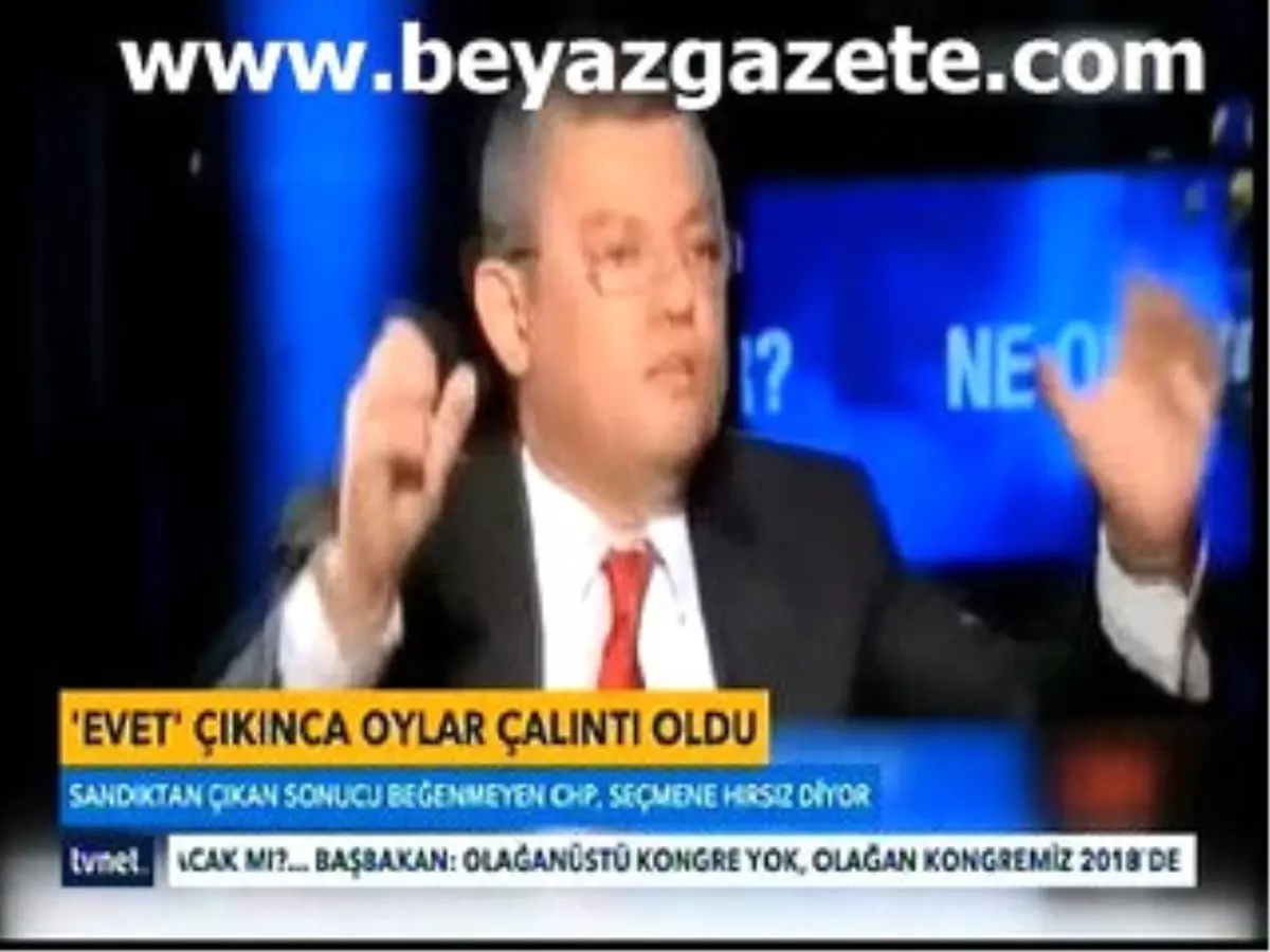 CHP\'li Özgür Özel \'Oy Hırsızlığına İmkan Yok\' Demişti