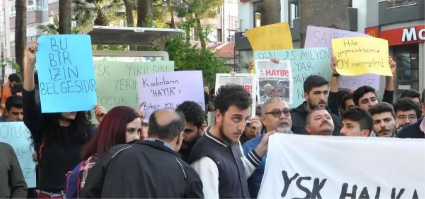 Denizli\'de Ysk Protestosu