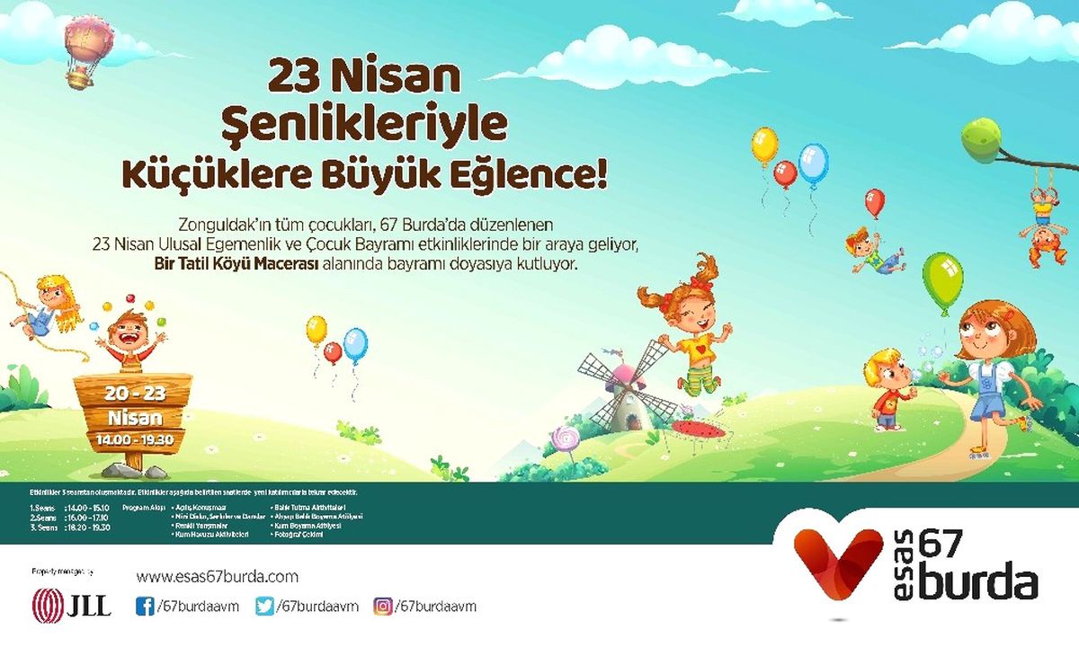 Esas 67 Burda\'dan Küçüklere Büyük Eğlence