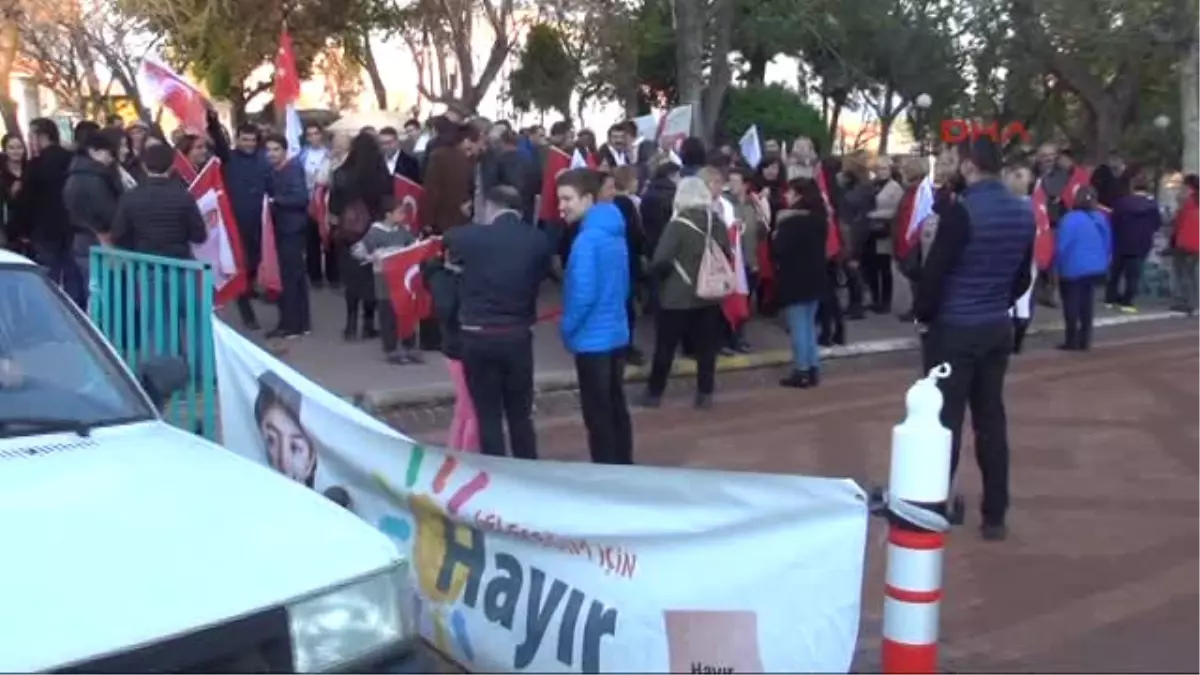 Tekirdağ\'da Referandum Protestosu