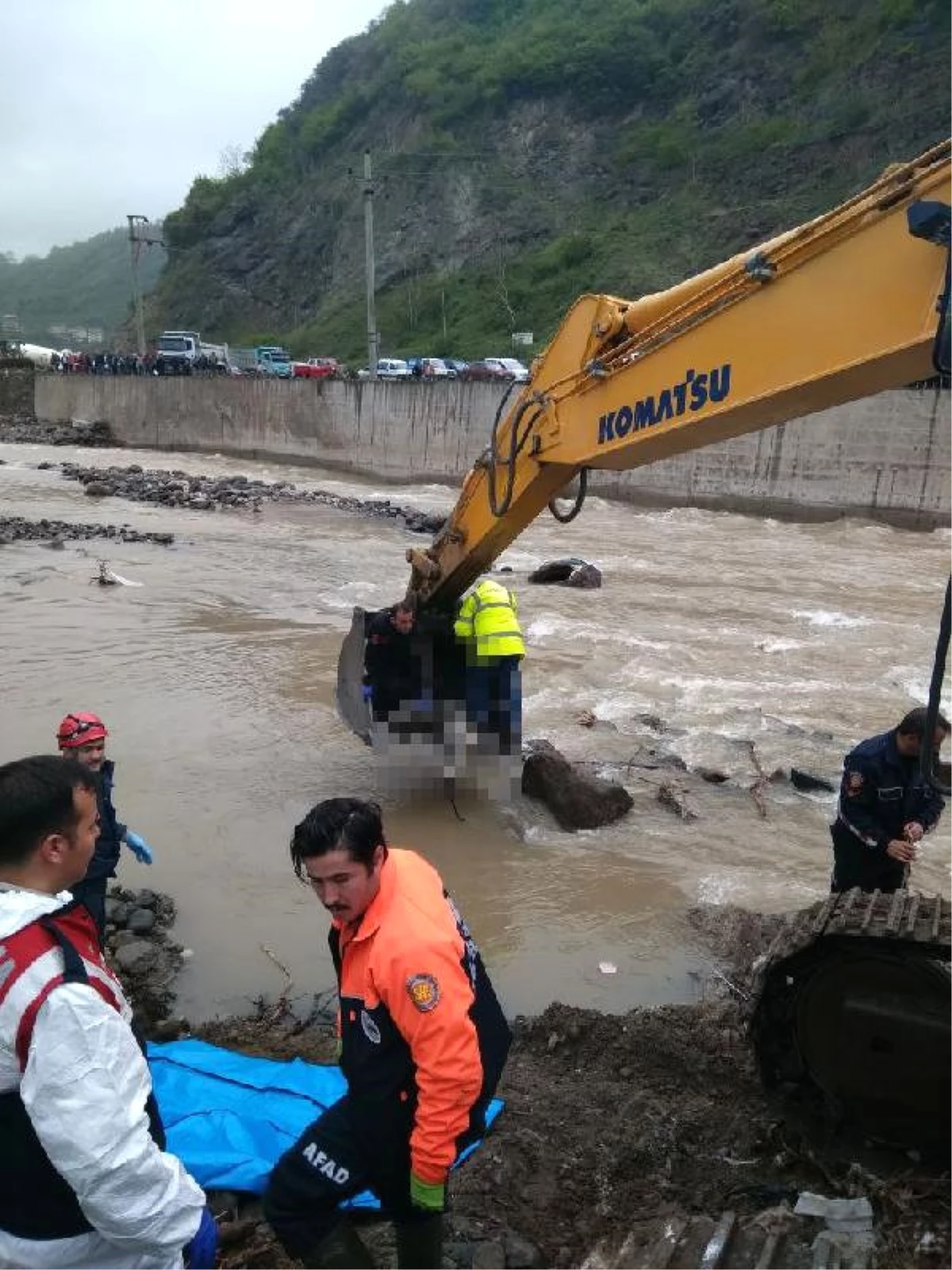 Trabzon\'da Derede Ceset Bulundu