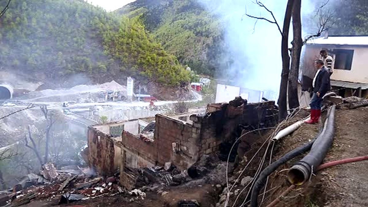 Artvin\'deki Yangın