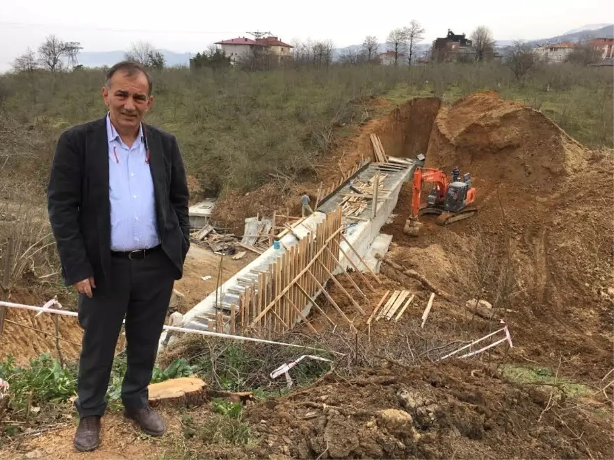 Beşikdüzü\'nde Geçtiğimiz Yıl Eylül Ayında Meydana Gelen Sel Felaketinin Ardından Tersip Bentleri...