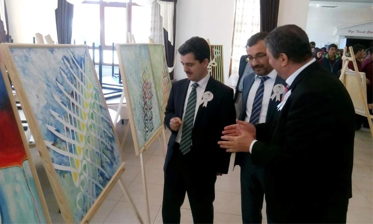 Daday\'da Çağdaş İslam Sanatı Sergisi Açıldı